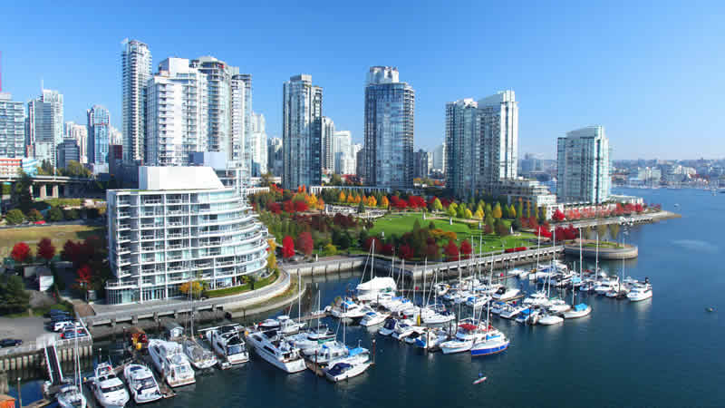 Vancouver harbour 温哥华海湾