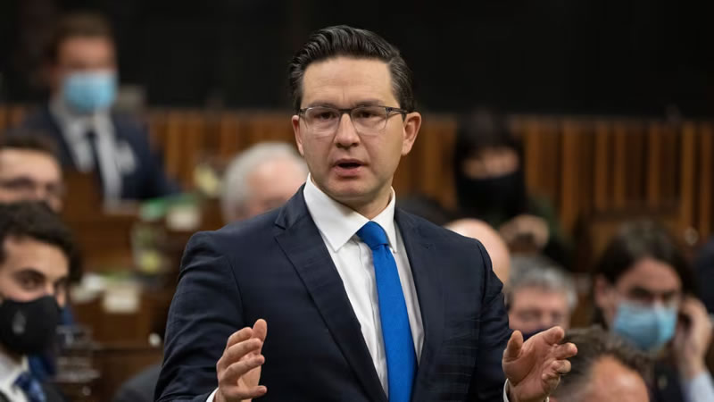 加拿大保守党领袖皮埃尔·波利耶夫（Pierre Poilievre）