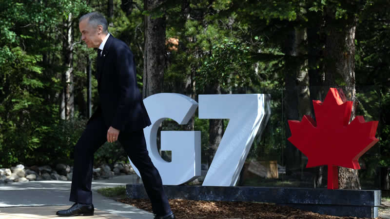 加拿大总理卡尼在G7峰会