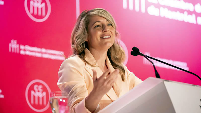 Industry Minister Mélanie Joly