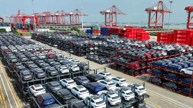 中国出口电动车