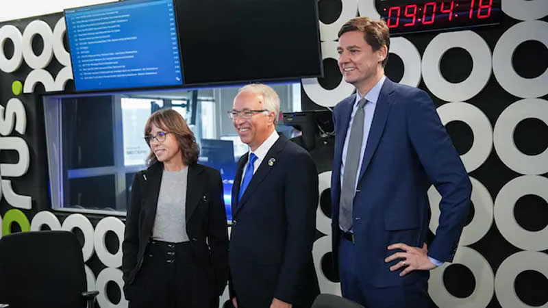 Rustad and Eby, along with Green Party leader Sonia Furstenau